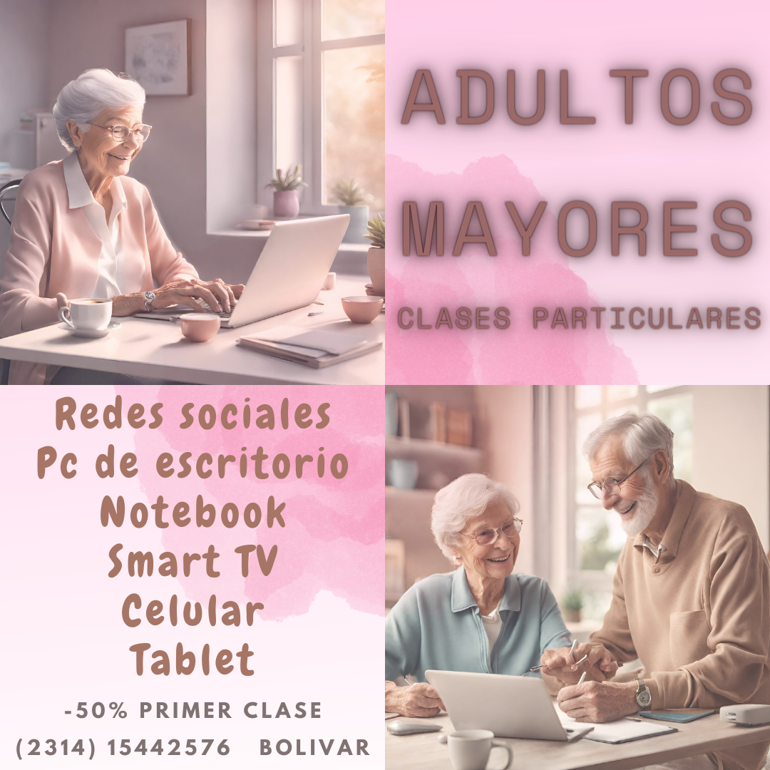 Computacion para adultos mayores